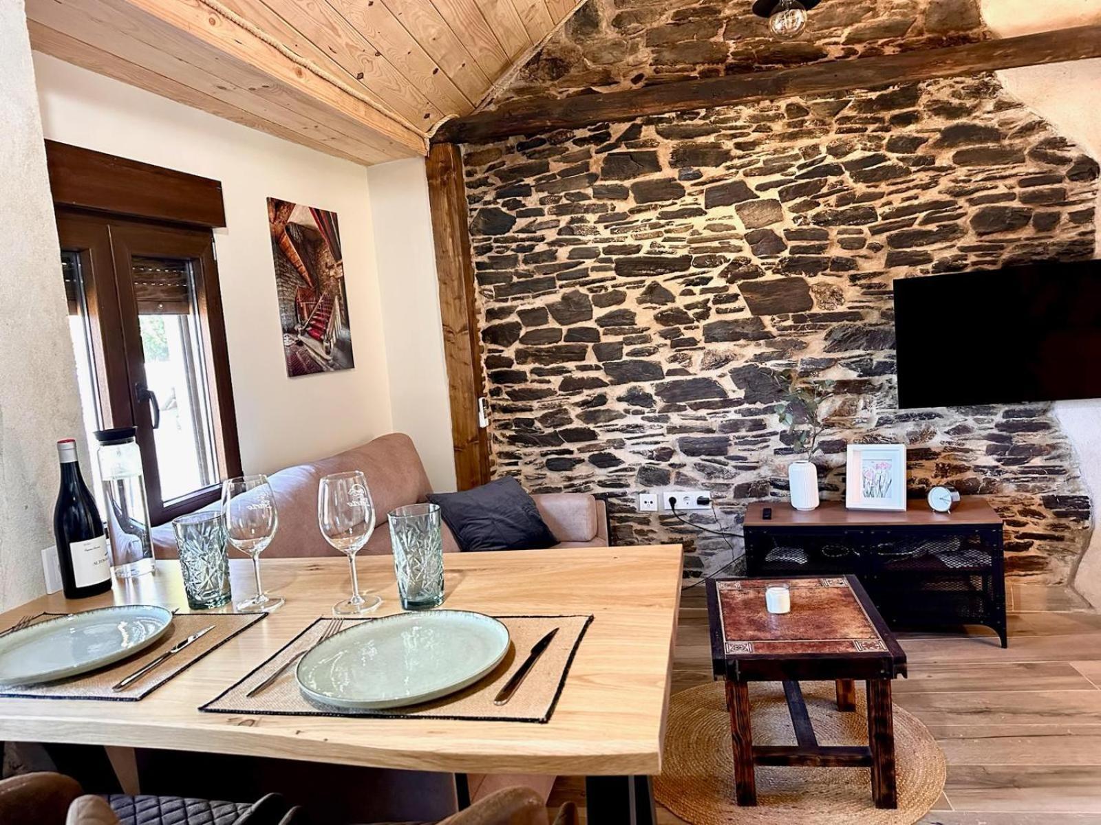 Casa Boral- Comfort Exclusivo En Plena Naturaleza - Valle Del Silencio Manzanedo de Valdueza Eksteriør billede